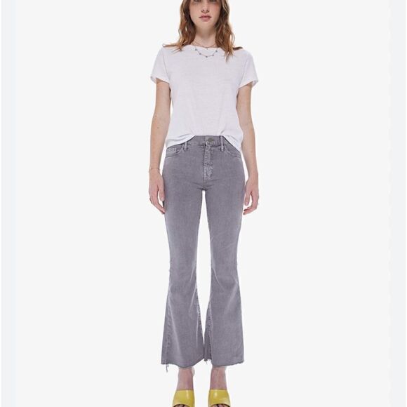 Mother The Weekender Fray 1535 chalk it up Size 26 NWT $248 - Picture 1 of 9